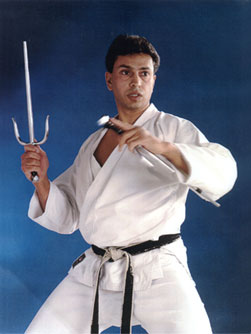 Windsor Karate - Ashley with weapons Windsor Karate - Ashley with weapons